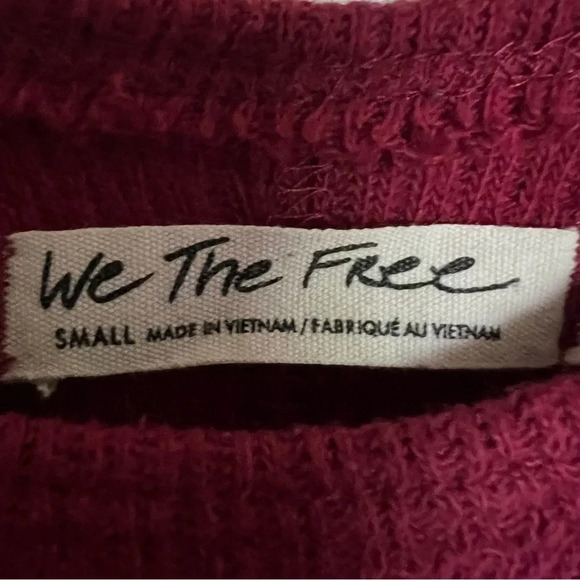 We The Free Sing La La‎ Swing Tank Top Red Size Small - Picture 9 of 13